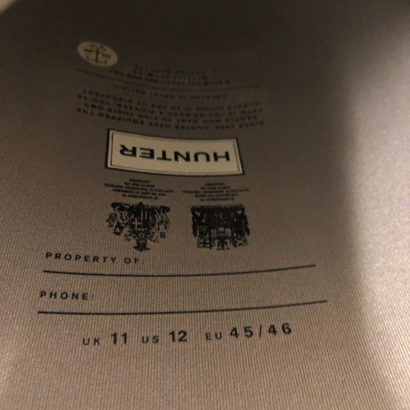 Hunter Men's Balmoral Side Adjustable Rain Boots 12 - Picture 3 of 10